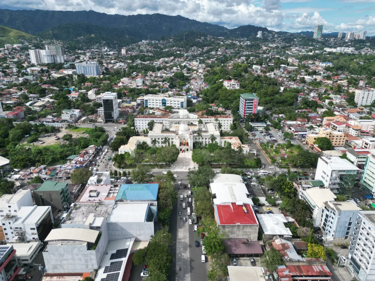 Cebu Provincial Capitol drone view (N. Escario, Cebu City; 01-21-2025)