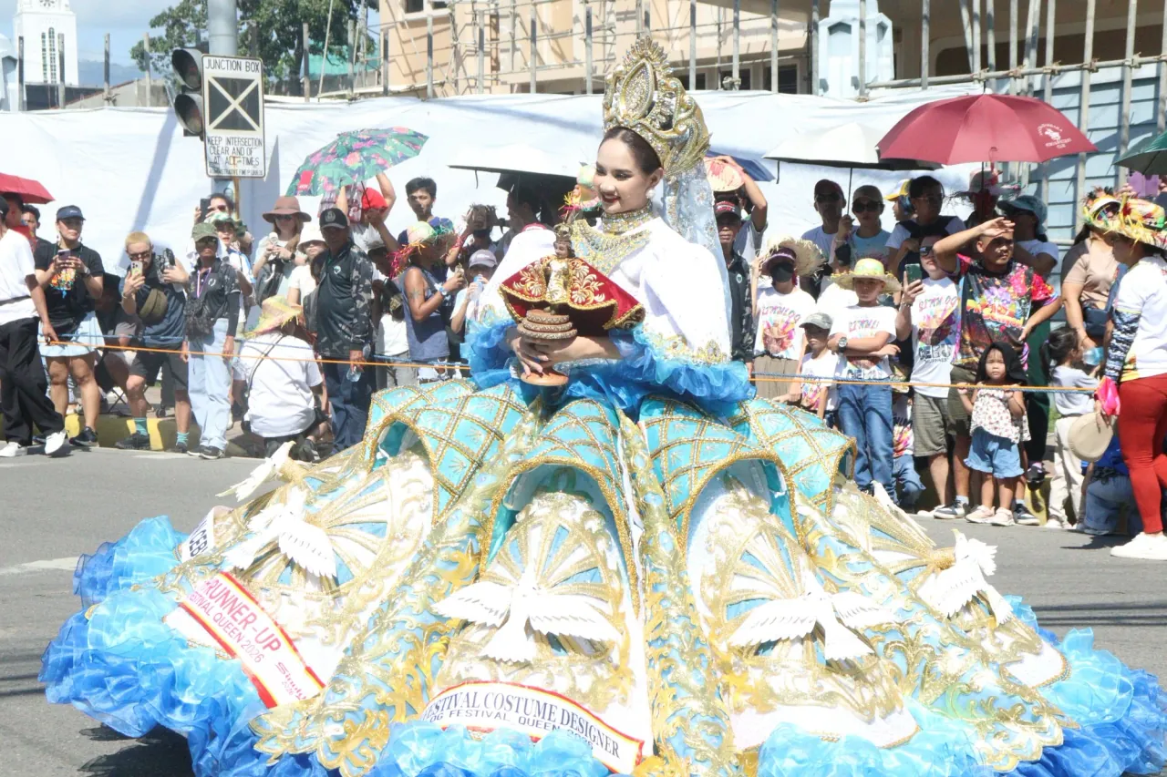 Sinulog Festival Queen 2026 Fourth Runner-Up Chanel Catao from Barangay Inayawan, Cebu City