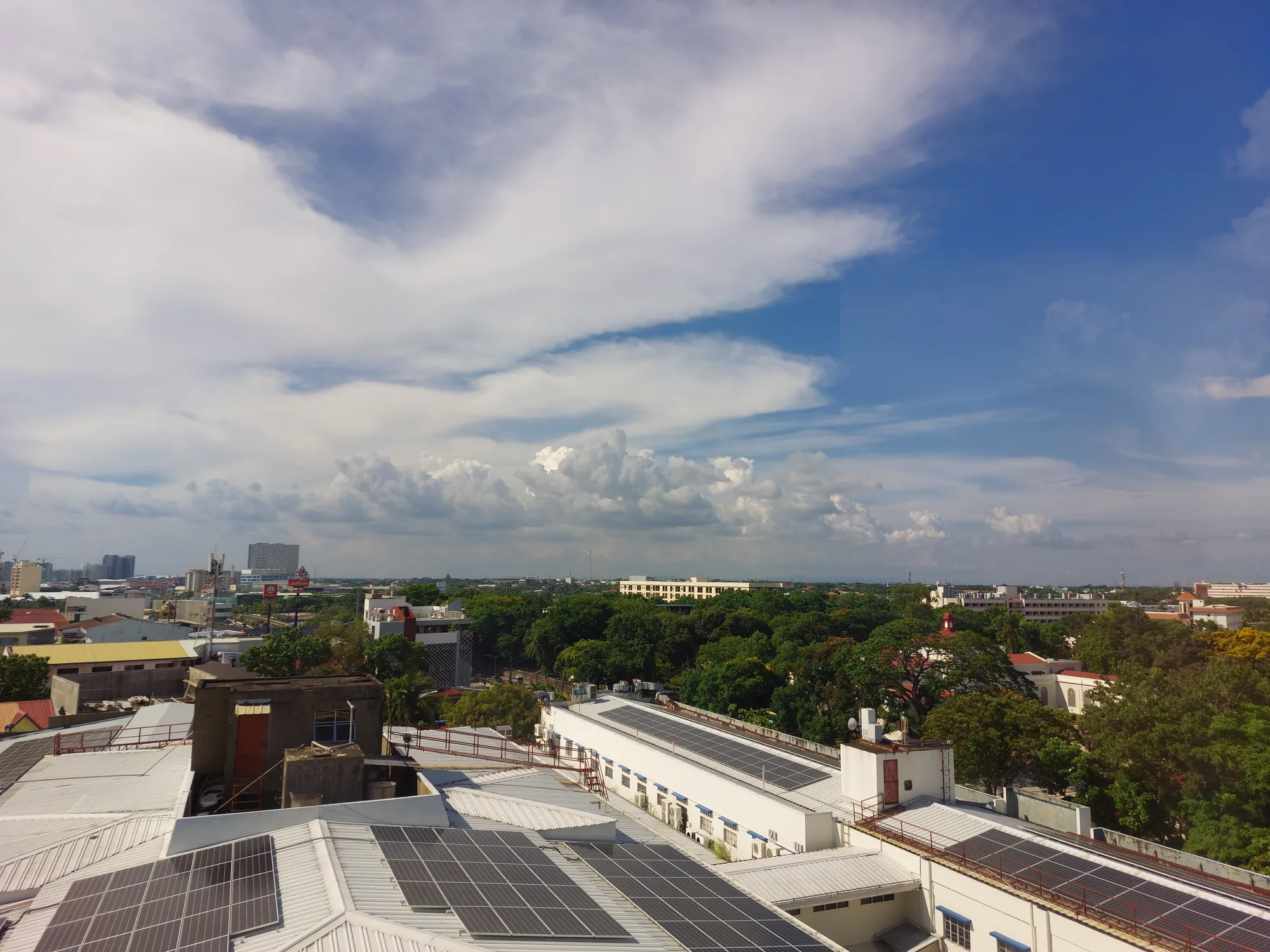 Mandurriao skyline view from Molo, Iloilo City 05-2022 B