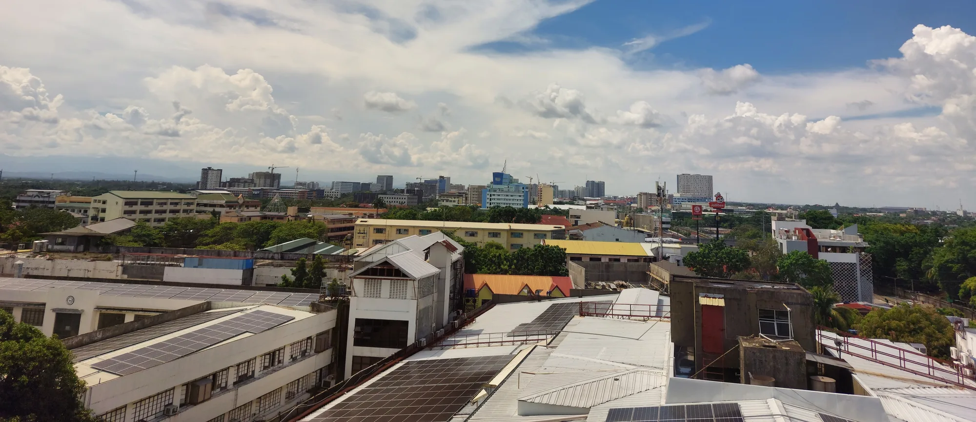 Mandurriao skyline view from Molo, Iloilo City 05-2022