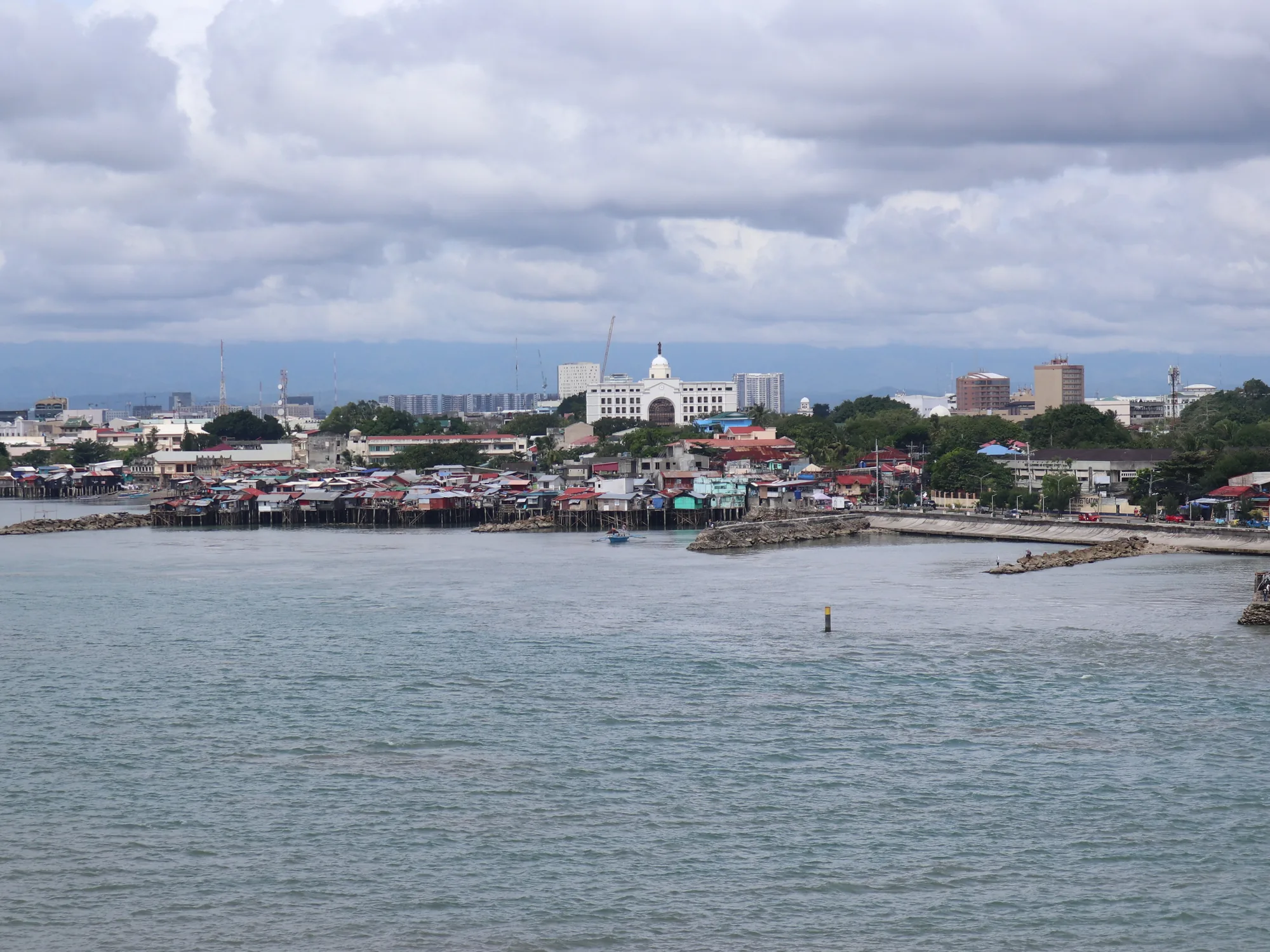 Iloilo City proper skyline, Fort San pedro (Iloilo city; 01-27-2023)