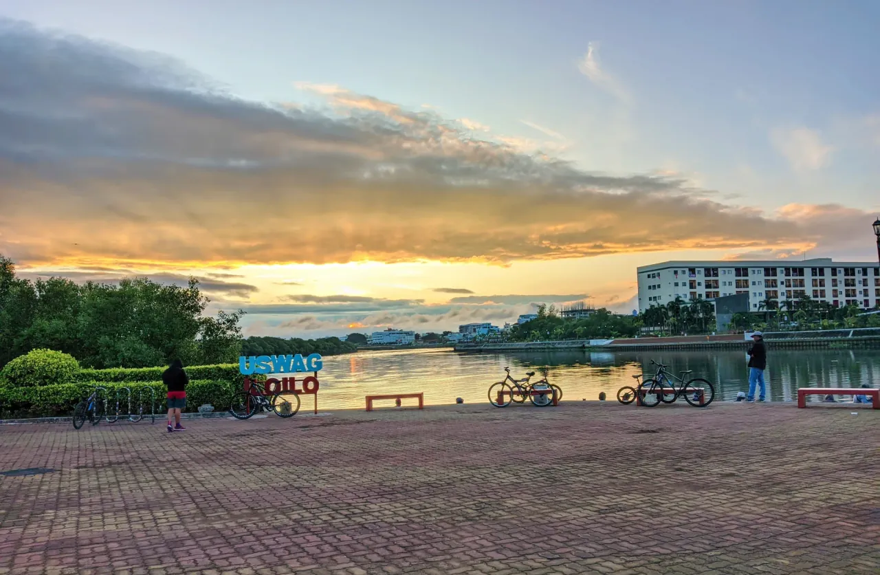 Iloilo River Esplanade Sunrise